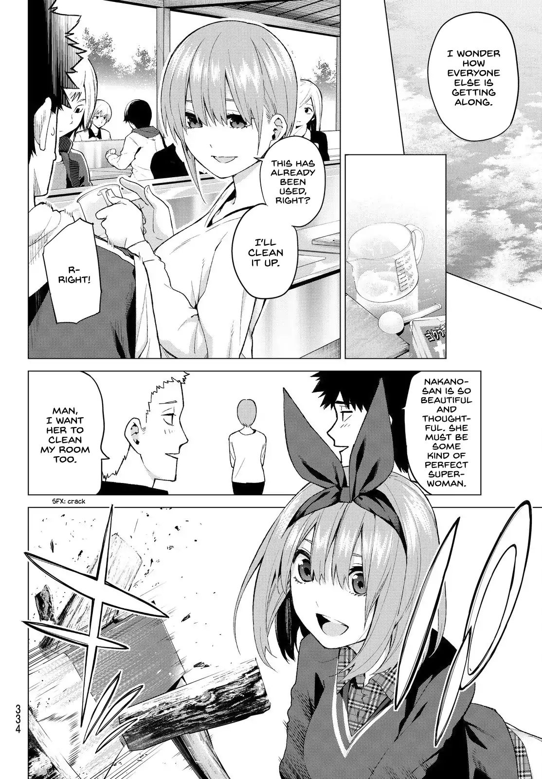 Go-Toubun No Hanayome Vol.4 Chapter 25: The Legend That Binds - Day Two (1) - Picture 2