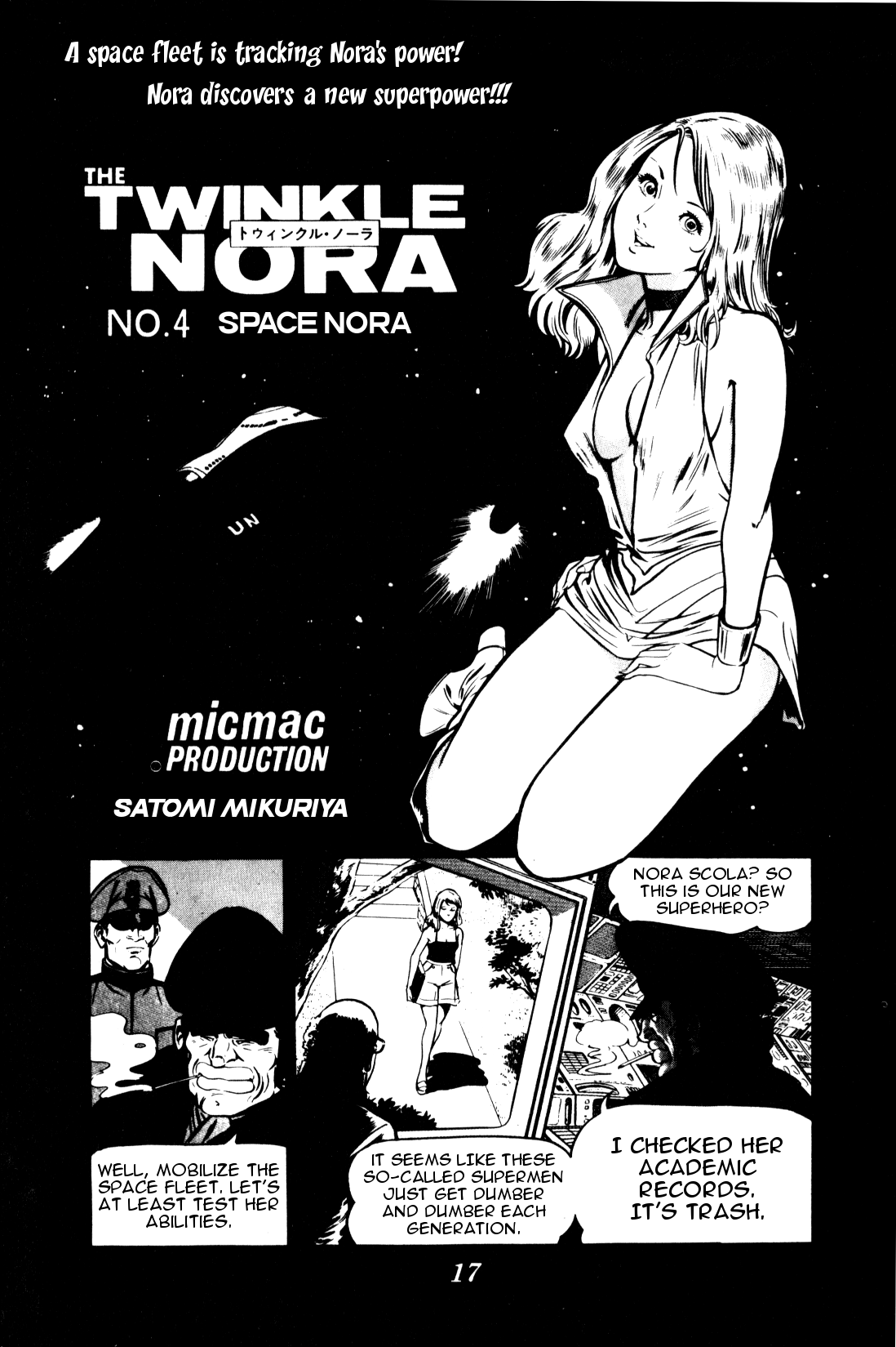 Twinkle Nora Vol.1 Chapter 4: Twinkle Nora Chapter 4: Space Nora - Picture 1