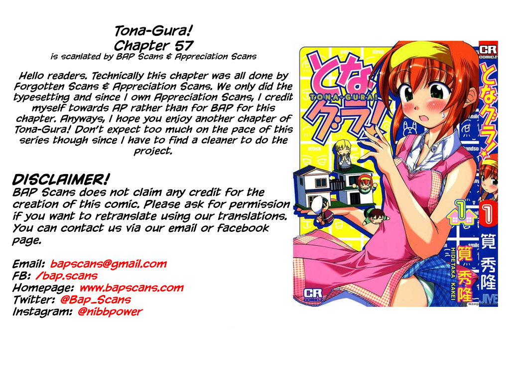 Tona-Gura! Vol.9 Chapter 57: Hate Or Like, Can T Decide. - Picture 2
