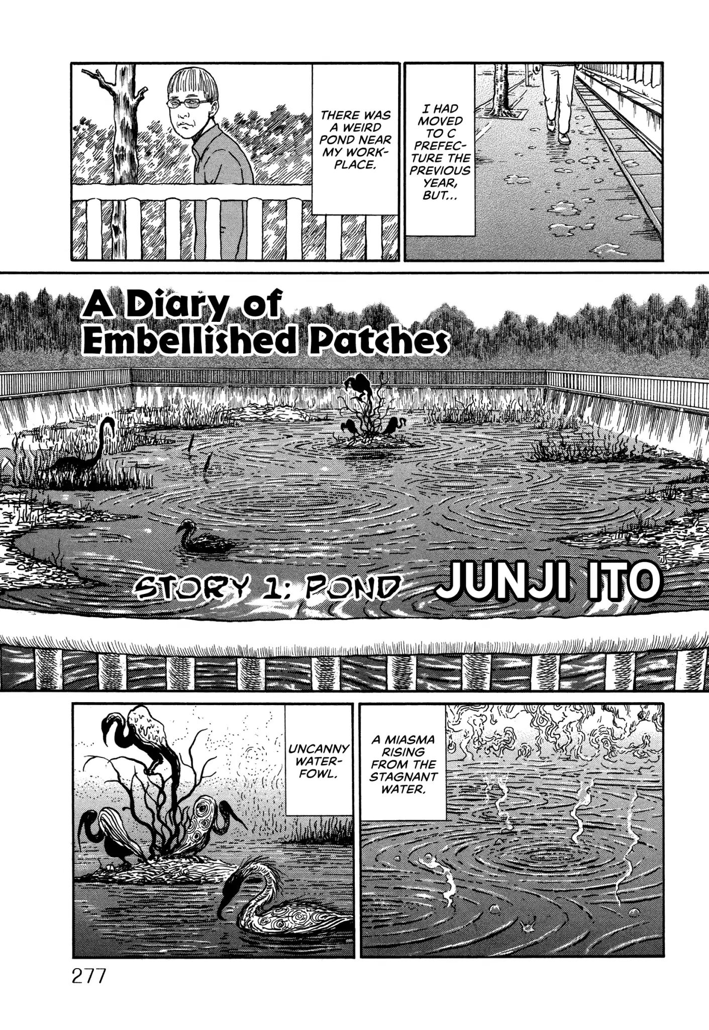 A Diary Of Embellished Patches Chapter 1: Pond (Junji Itou) - Picture 1
