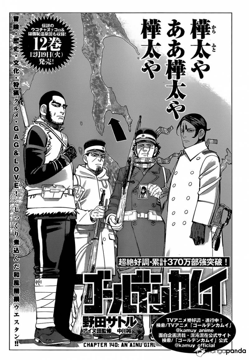 Golden Kamui Chapter 140 - Picture 1