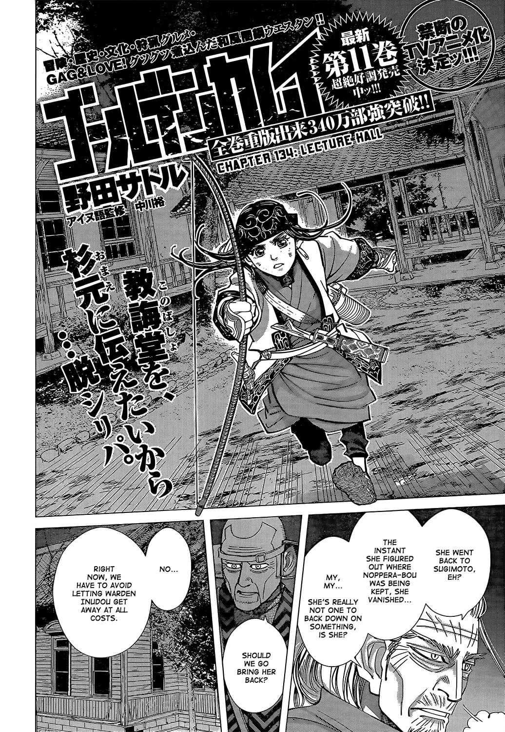 Golden Kamui Vol.10 Chapter 134 - Picture 2