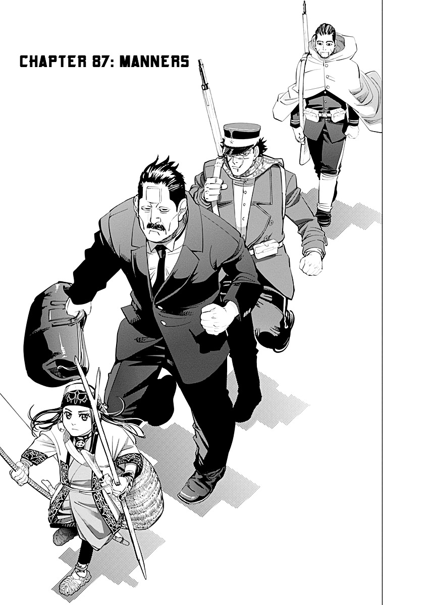 Golden Kamui Vol.9 Chapter 87 : Manners - Picture 1