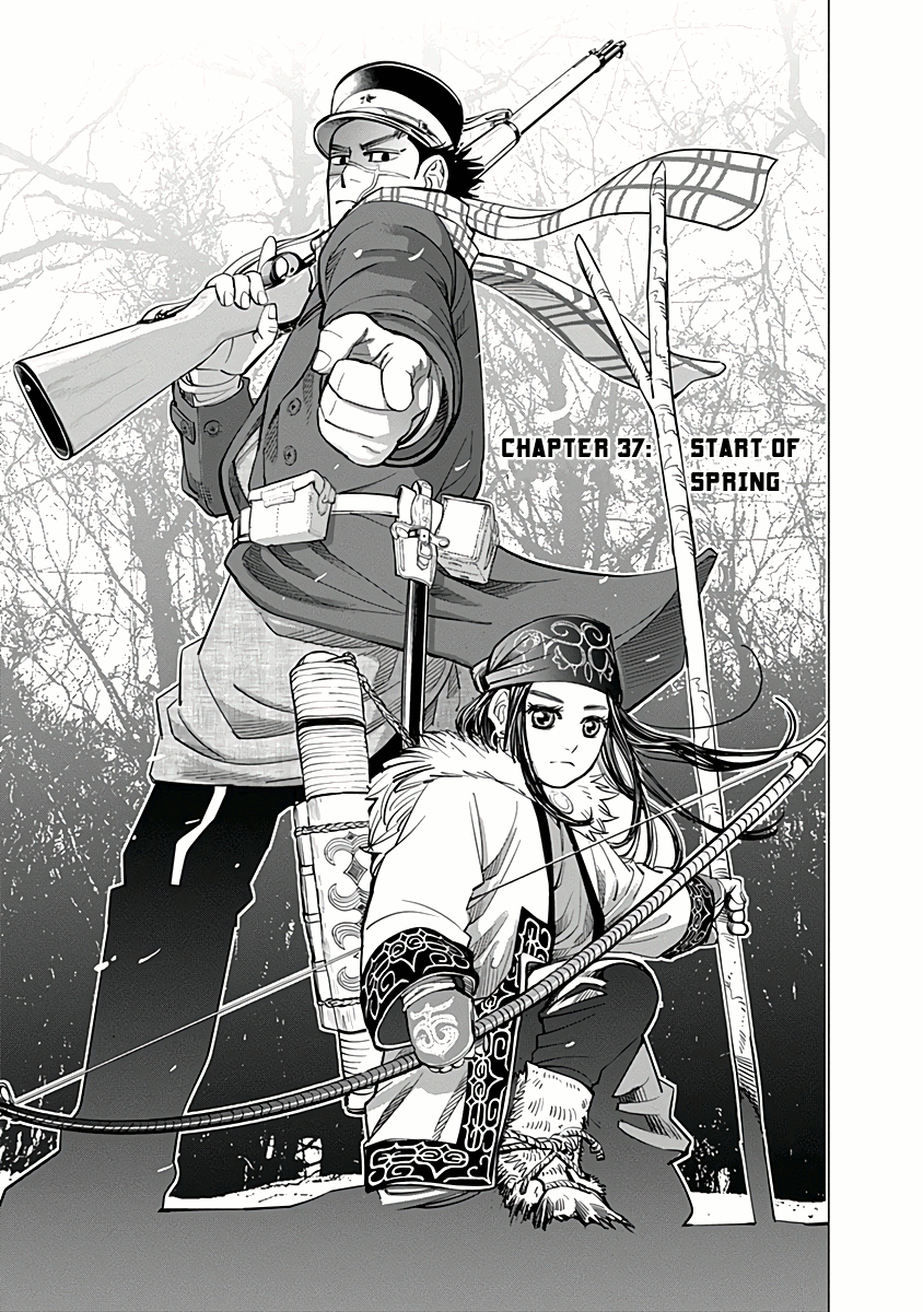 Golden Kamui Vol.4 Chapter 37: Start Of Spring - Picture 1