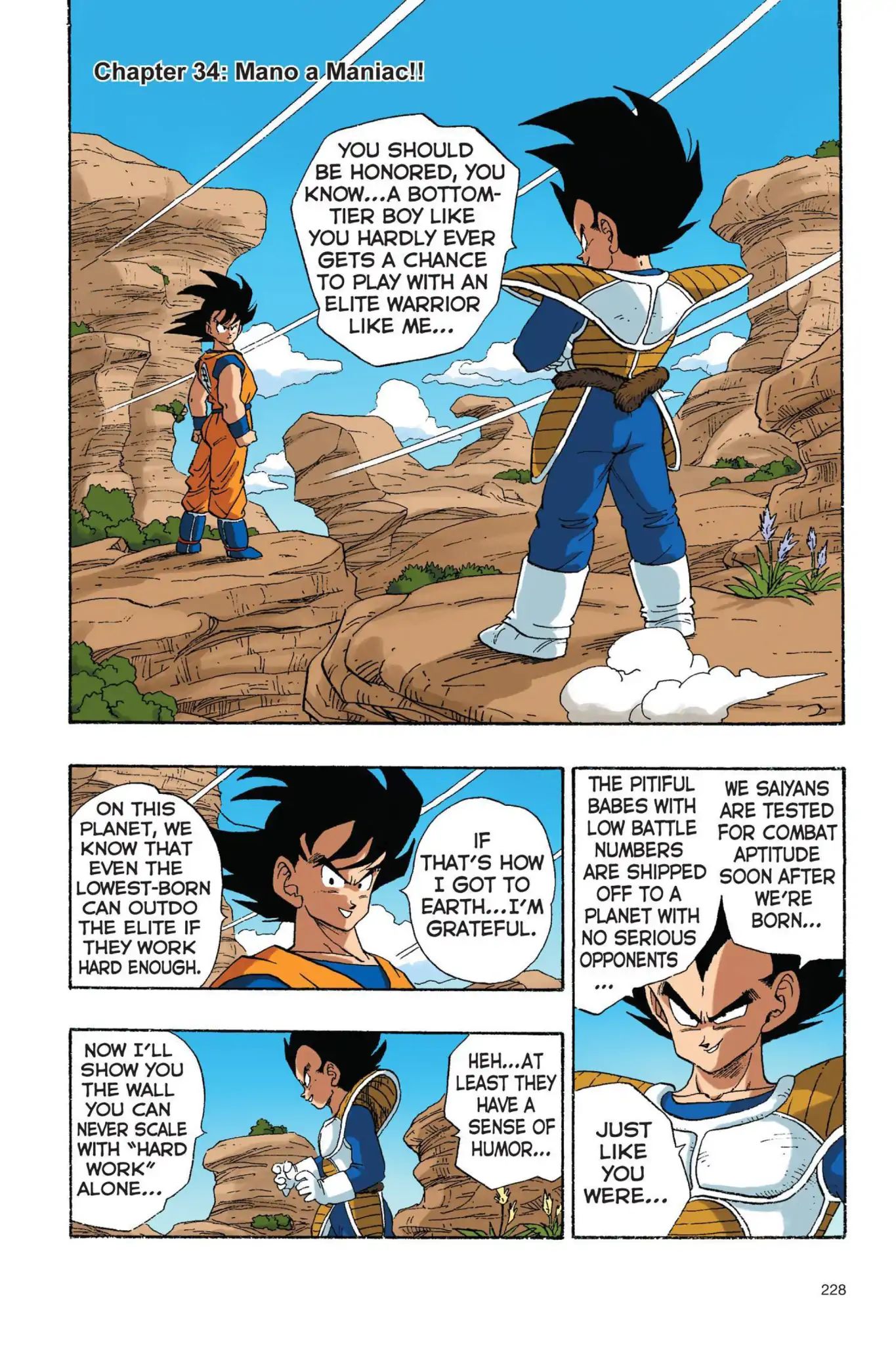 Dragon Ball Full Color Saiyan Arc - Page 1