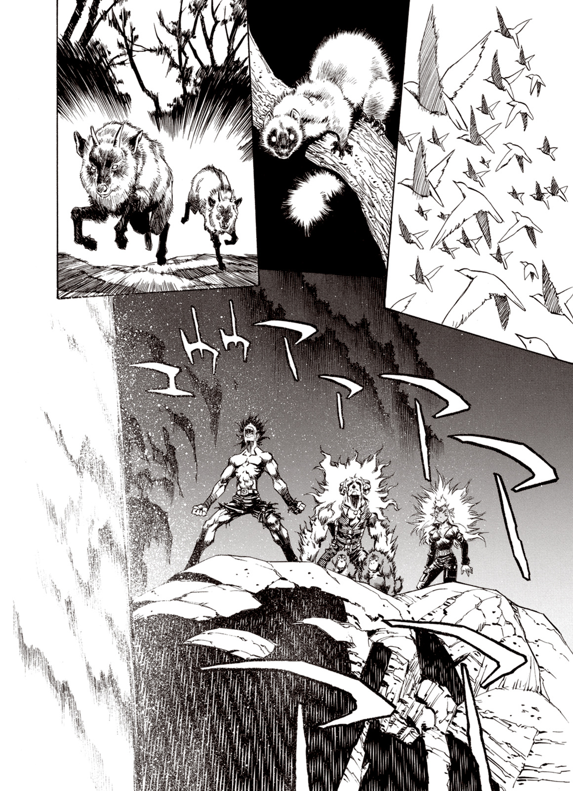 Kouya Ni Kemono Doukokusu Vol.6 Chapter 36: Distant Thunder - Picture 2