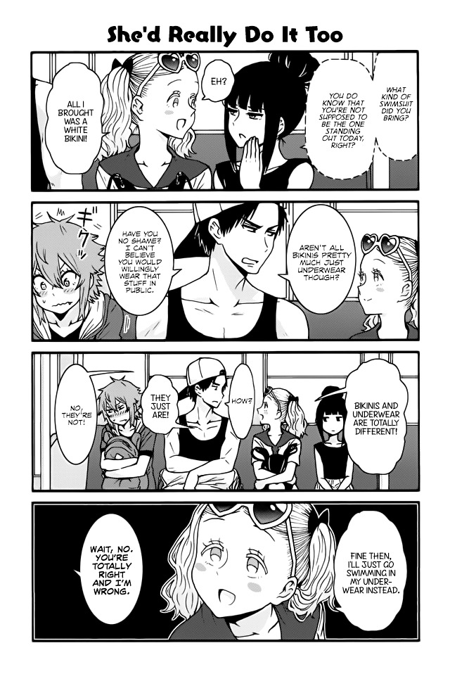 Tomo-Chan Wa Onnanoko! Chapter 453 : She'd Really Do It Too - Picture 1