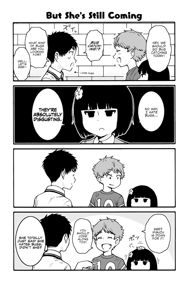Tomo-Chan Wa Onnanoko! Chapter 409 : But She's Still Coming - Picture 1