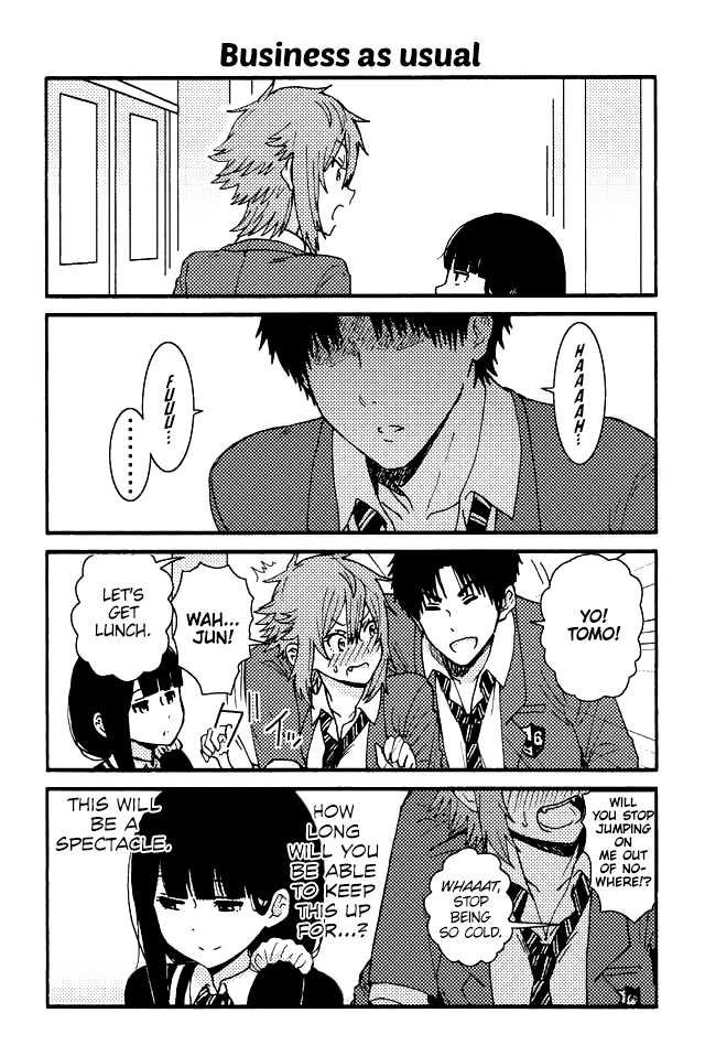 Tomo-Chan Wa Onnanoko! Chapter 82: Business As Usual - Picture 1