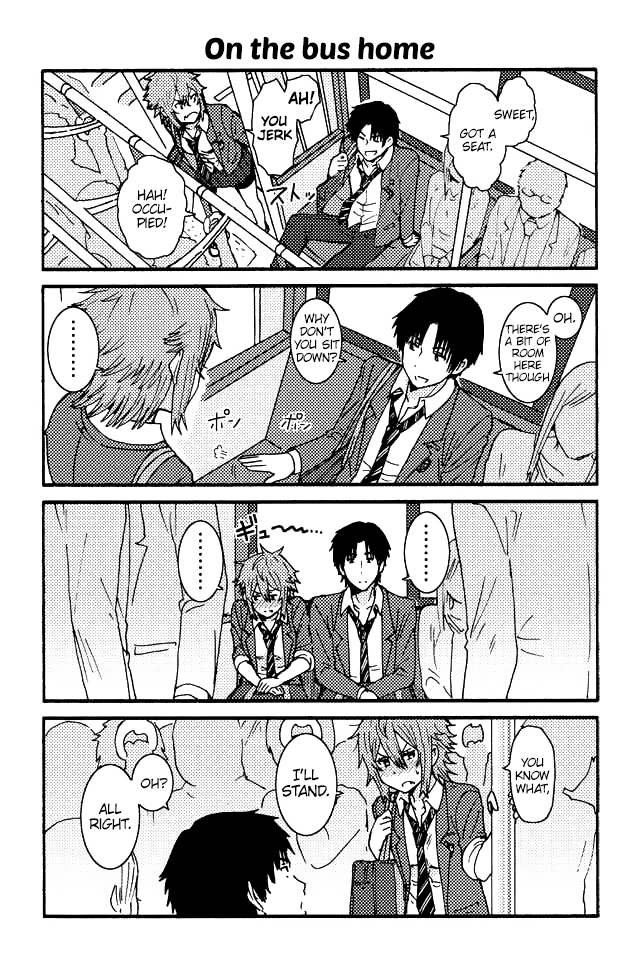 Tomo-Chan Wa Onnanoko! Chapter 63: On The Bus Home - Picture 1