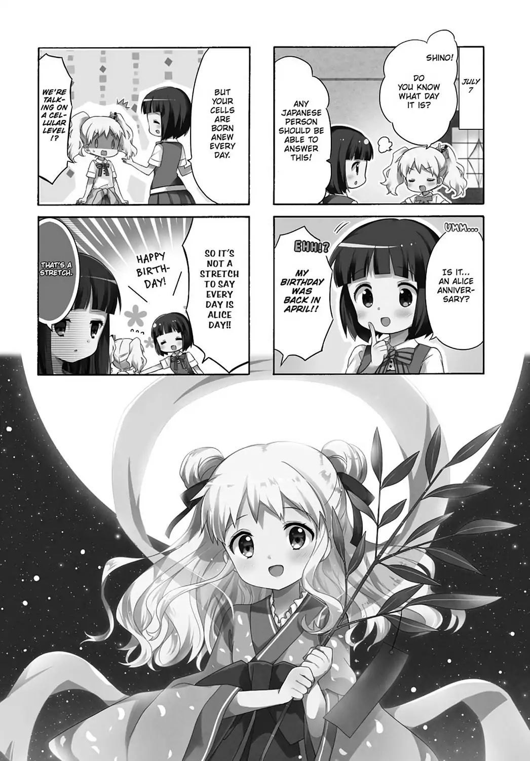 Kiniro Mosaic Vol.9 Chapter 93 - Picture 1