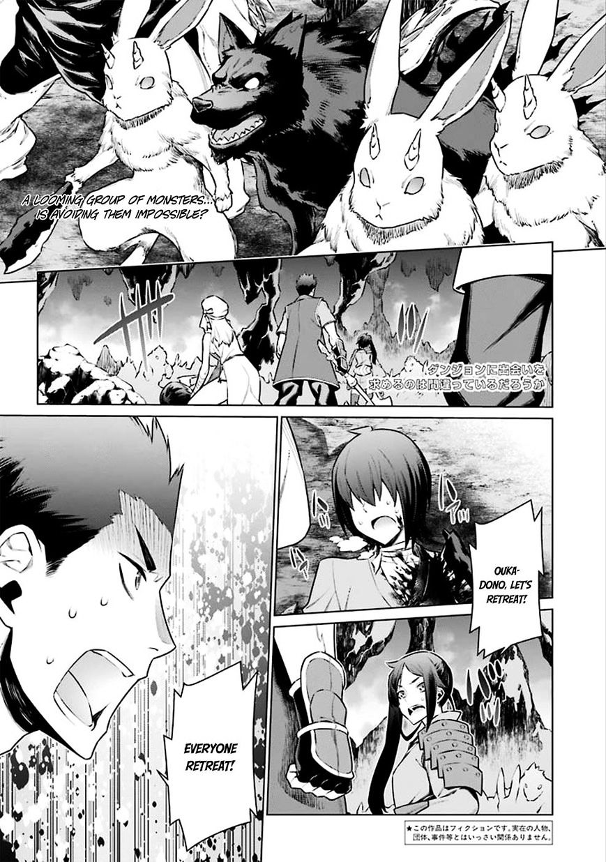 Dungeon Ni Deai O Motomeru No Wa Machigatte Iru Darou Ka - Page 2