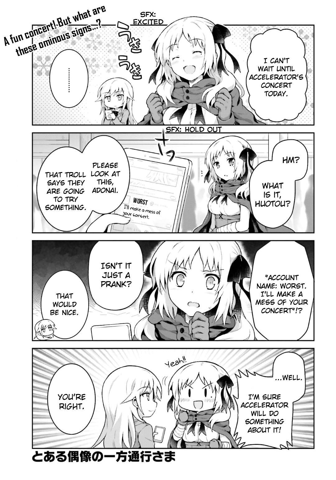 To Aru Idol No Accelerator-Sama~ Chapter 31 - Picture 1