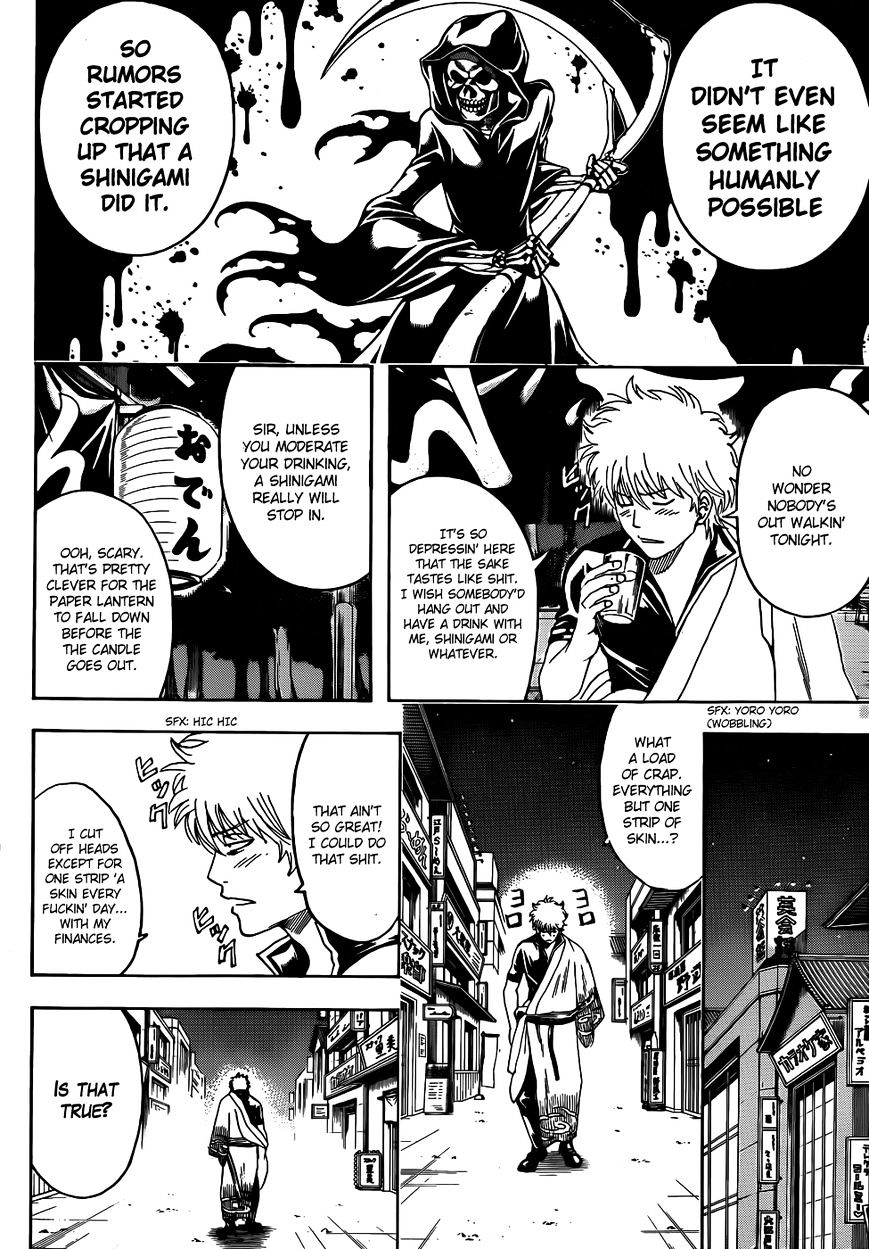 Gintama Chapter 463 : Characters That Show Up Wearing All White Will End Up Dead, Covered ... - Picture 2