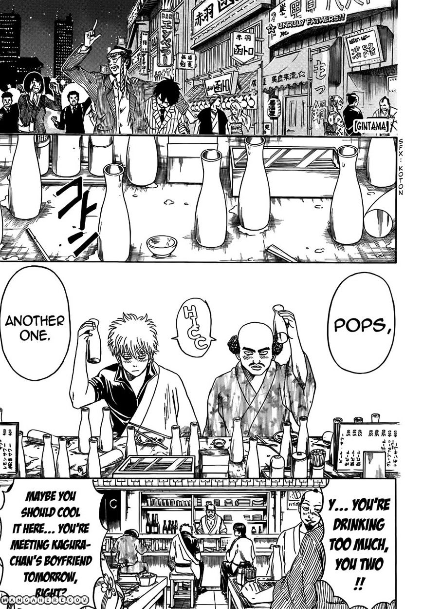 Gintama Chapter 420 : The Stairway Of Adulthood Isn T Something You Only Go Up - Picture 1