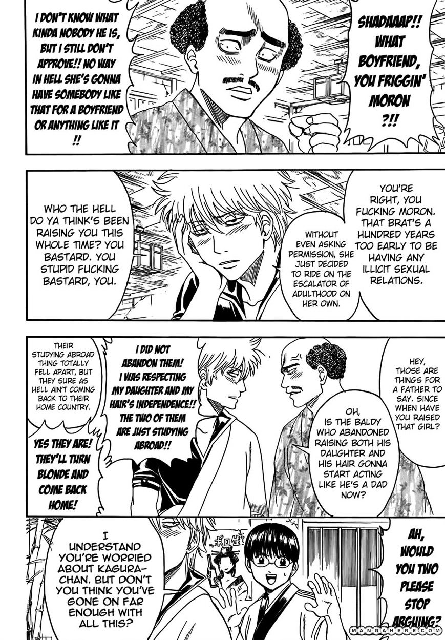 Gintama Chapter 420 : The Stairway Of Adulthood Isn T Something You Only Go Up - Picture 2
