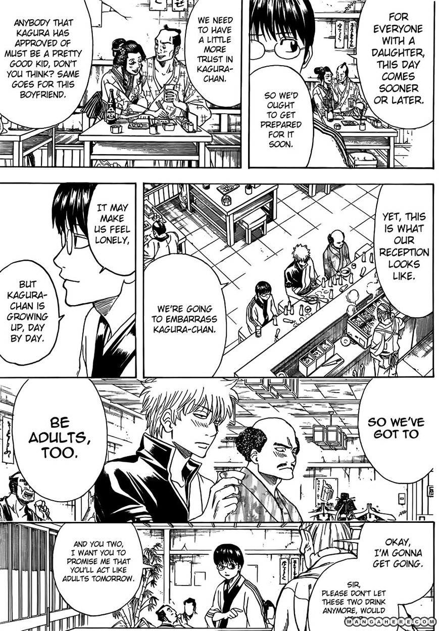 Gintama Chapter 420 : The Stairway Of Adulthood Isn T Something You Only Go Up - Picture 3