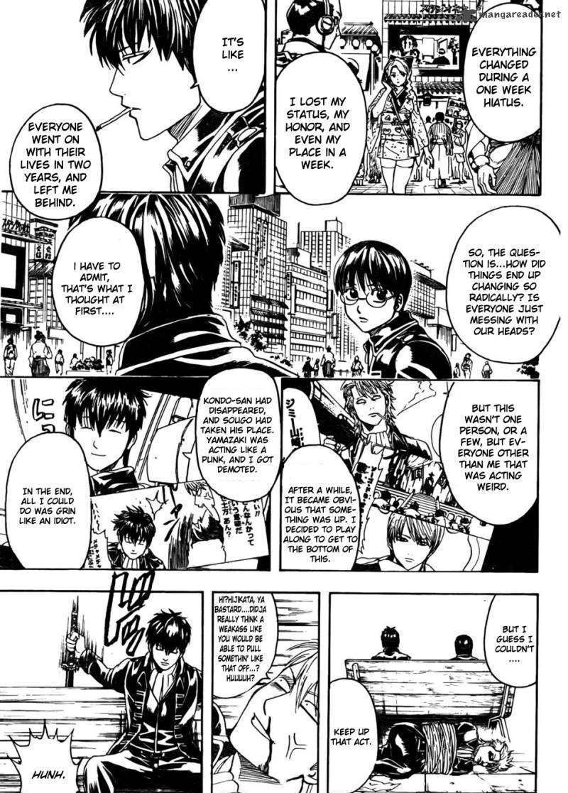 Gintama Chapter 326 : Right After Goldenweek Ends, If You Can See It, You Can See It - Picture 3