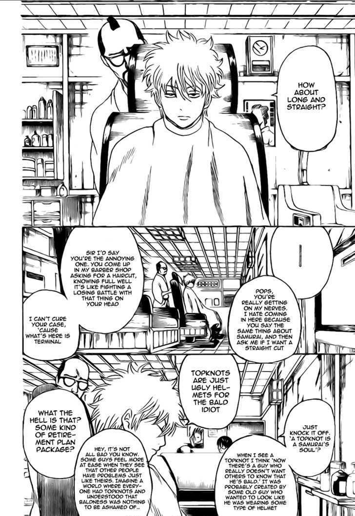 Gintama Chapter 231 : Gossip Born In The Barber Shop Is Among The World S Most Pointless - Picture 2