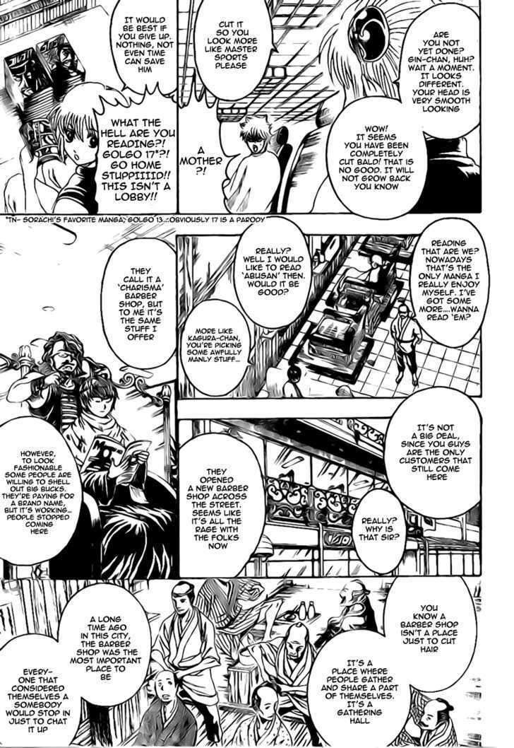 Gintama Chapter 231 : Gossip Born In The Barber Shop Is Among The World S Most Pointless - Picture 3