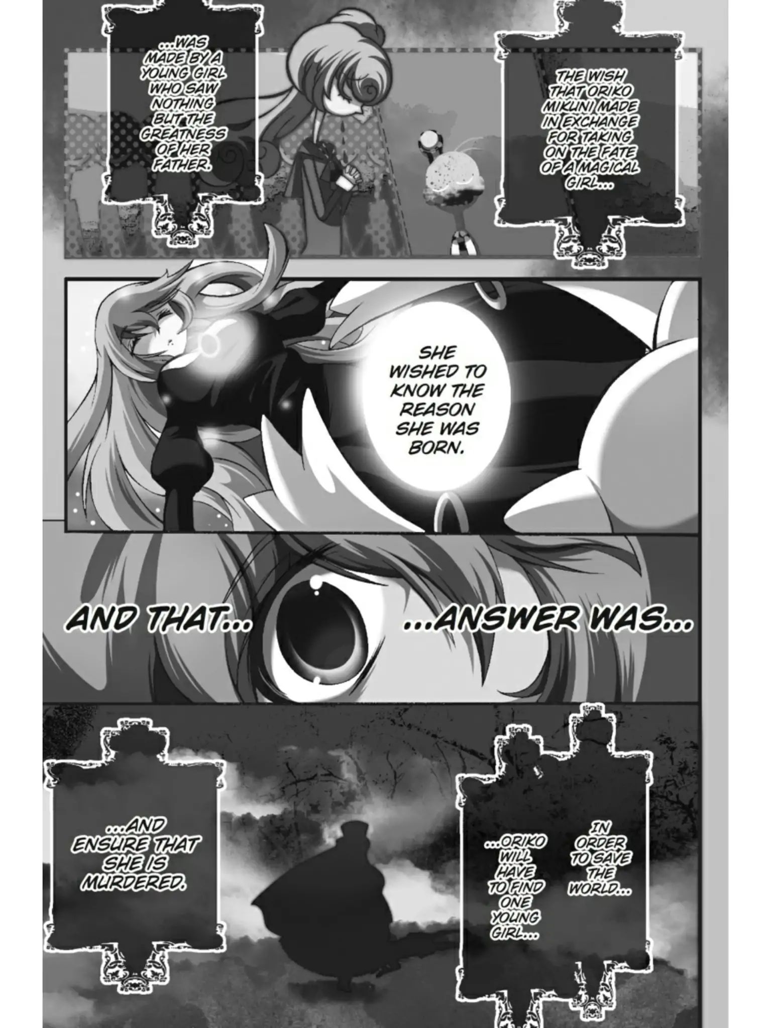 Puella Magi Oriko Magica: Sadness Prayer - Page 1