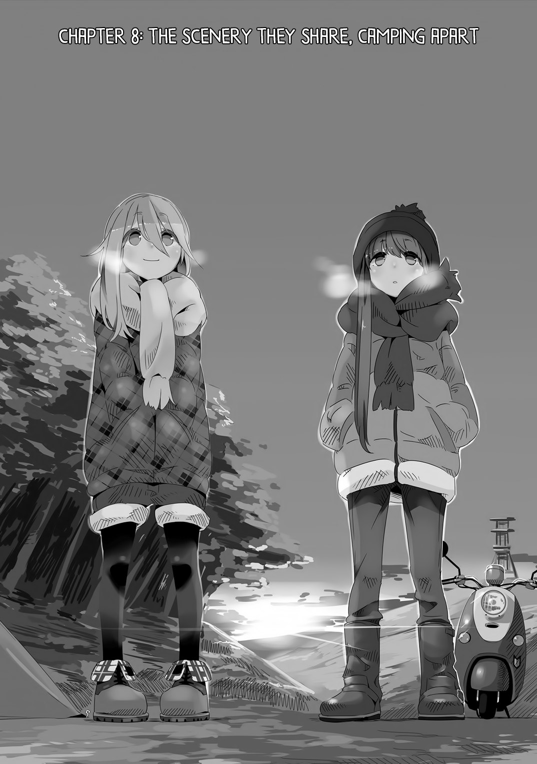 Yurucamp △ Vol.2 Chapter 8: The Scenery They Share, Camping Apart - Picture 2