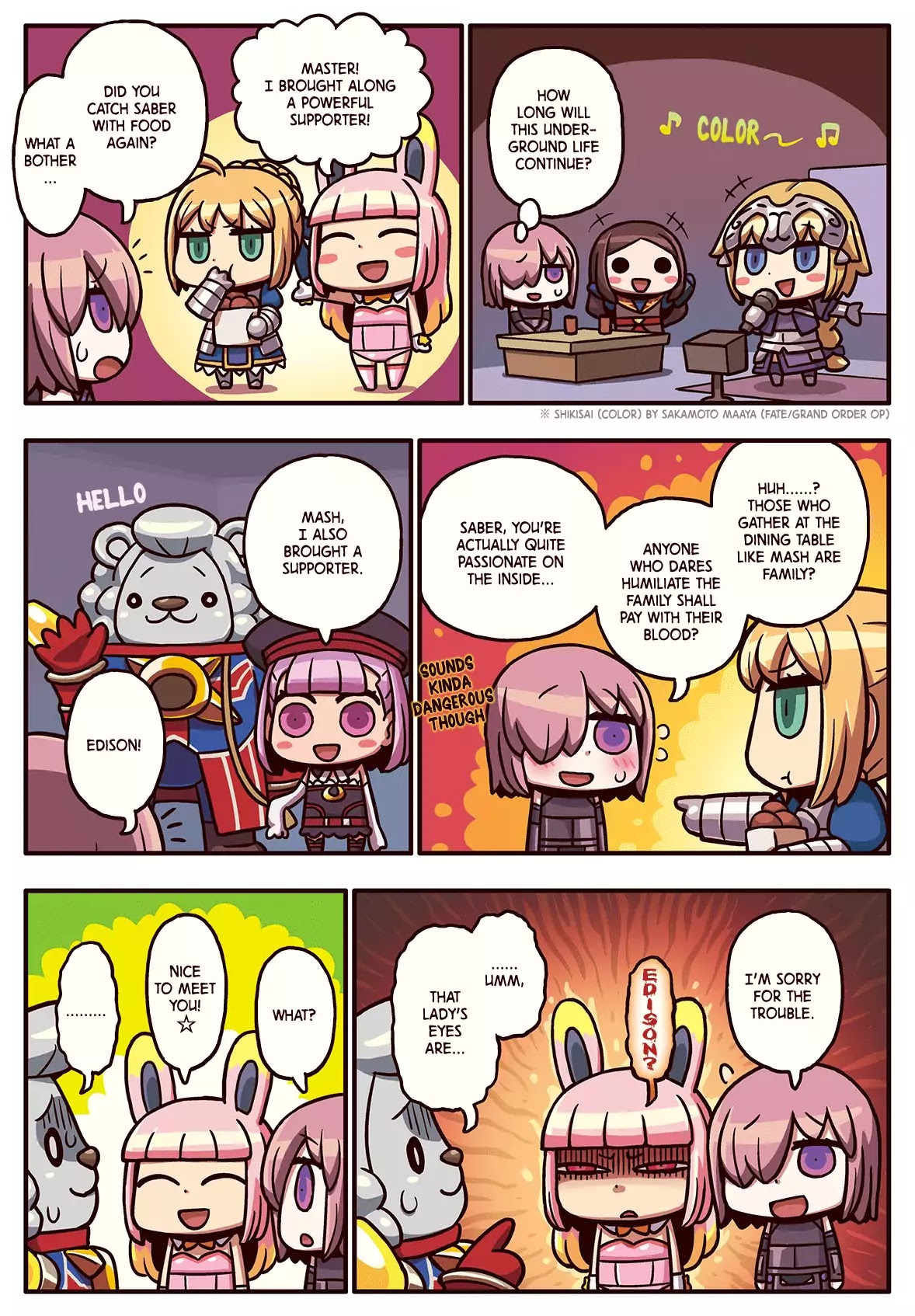 Manga De Wakaru! Fate/grand Order Chapter 94: Supporters - Picture 1