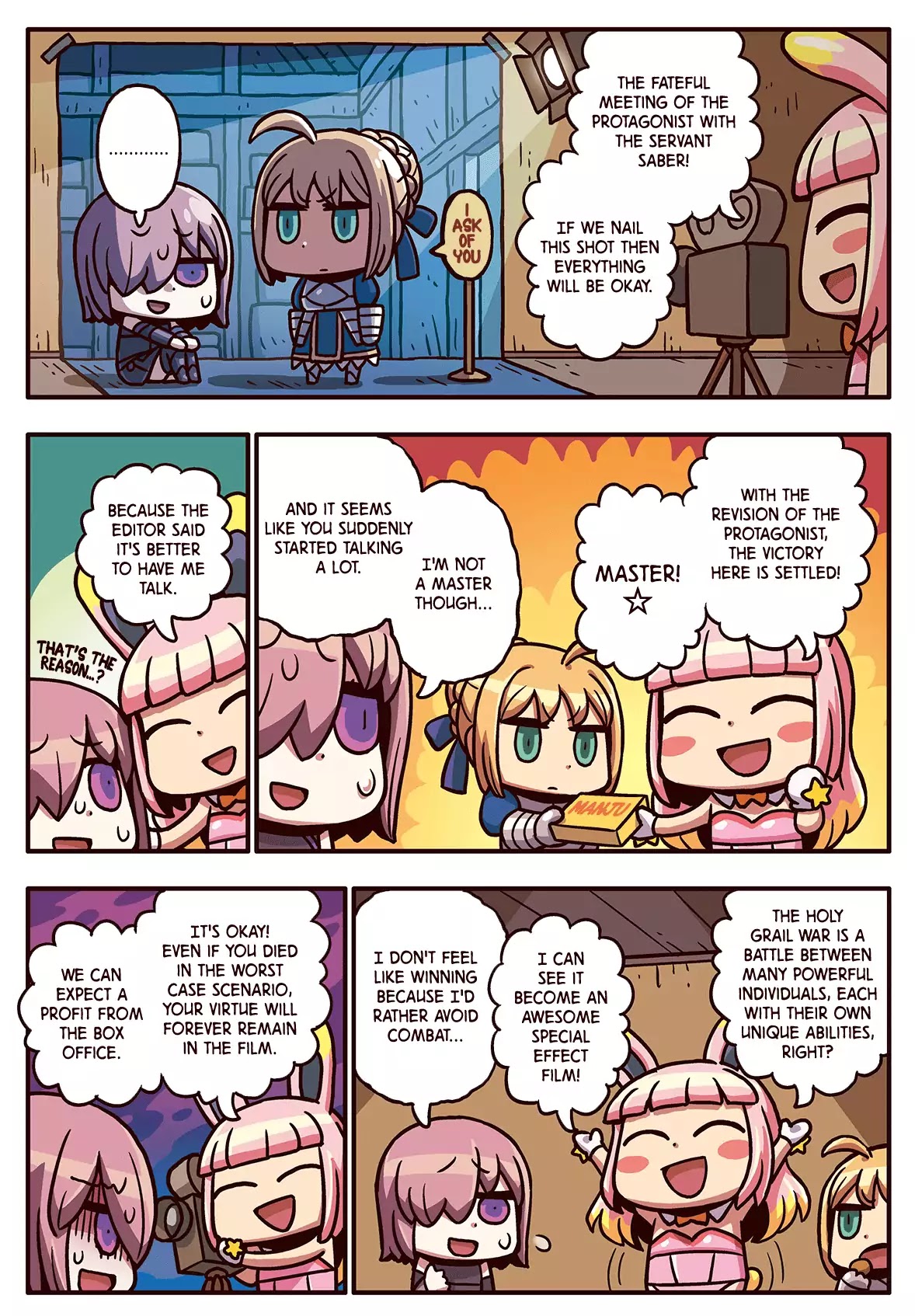 Manga De Wakaru! Fate/grand Order Chapter 68: Revision Of The Protagonist - Picture 1