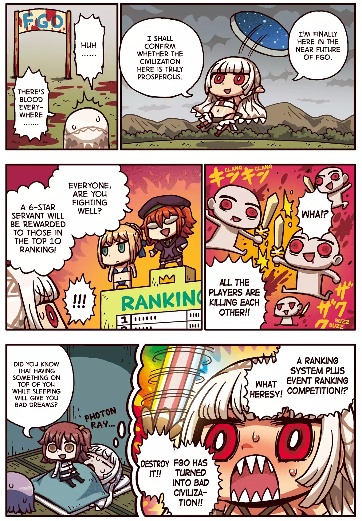 Manga De Wakaru! Fate/grand Order Chapter 39: Altera And Rankings - Picture 1