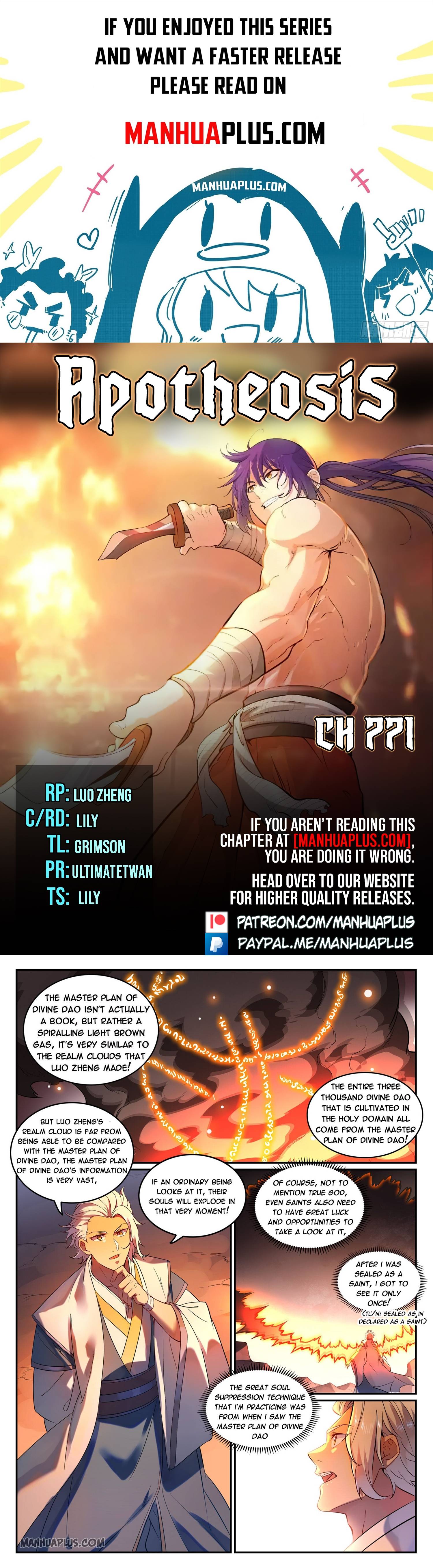 Apotheosis Chapter 771 - Picture 1