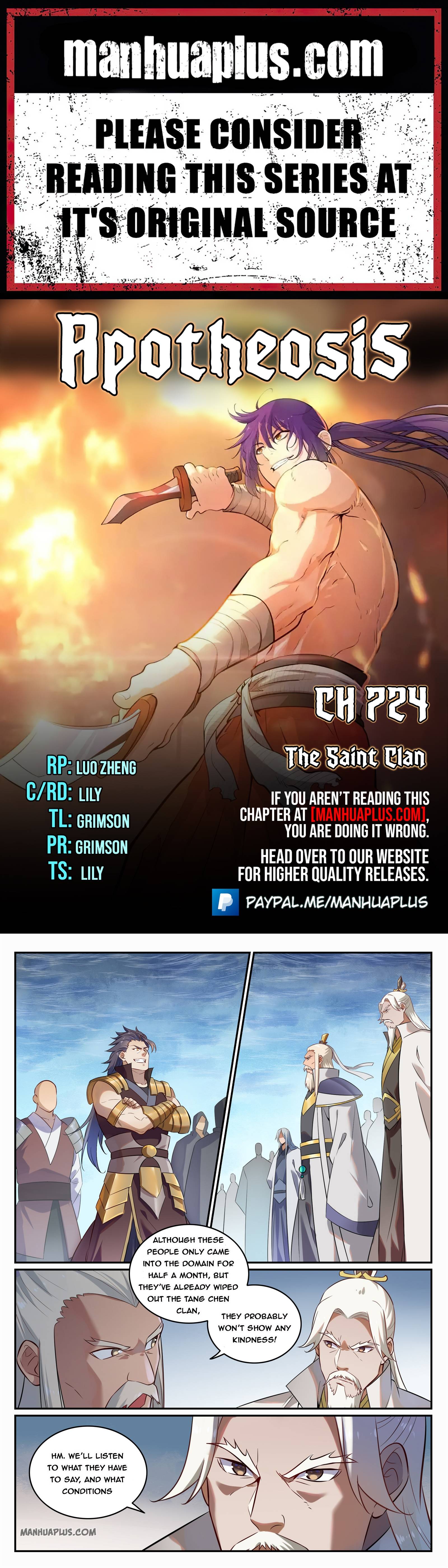 Apotheosis Chapter 724 - Picture 1