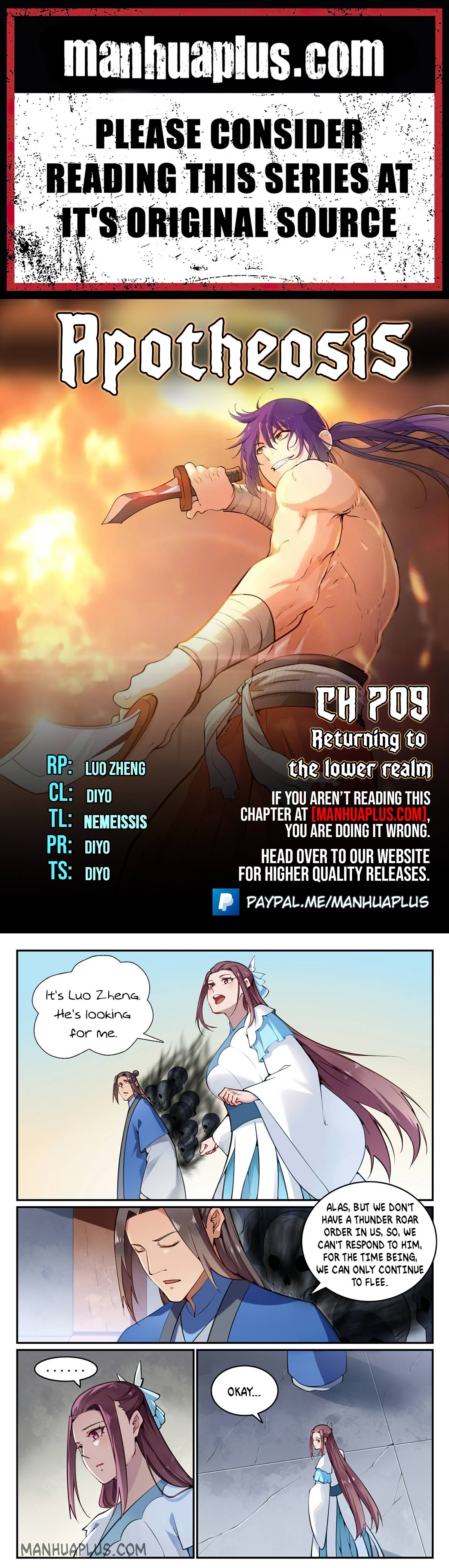 Apotheosis Chapter 709 - Picture 1