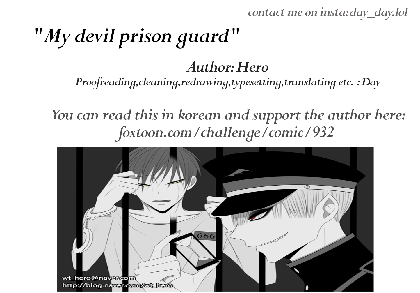 My Devil Prison Guard - Page 1