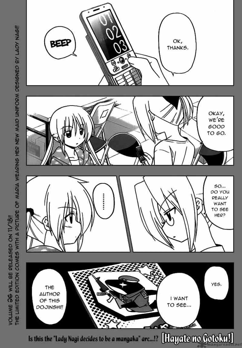 Hayate No Gotoku! Chapter 297 : Hata Sensei Will Be A Judge For A Light Novel Prize!! - Picture 1