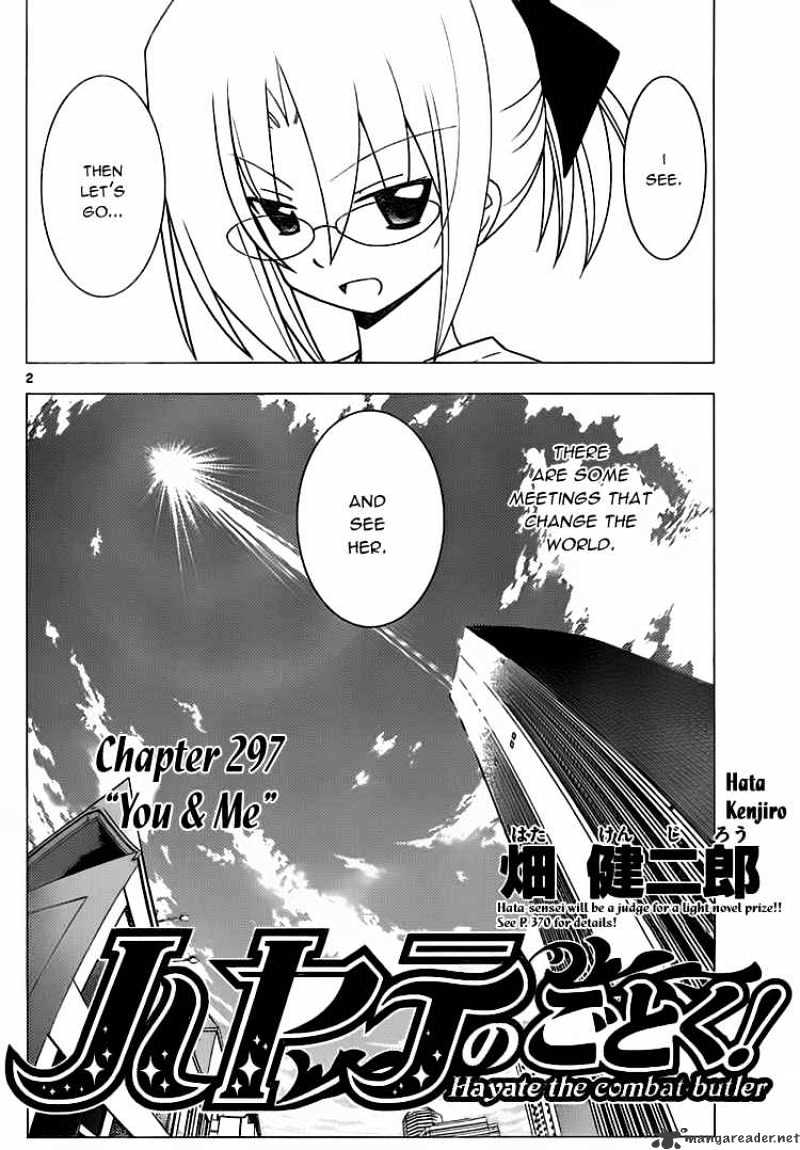 Hayate No Gotoku! Chapter 297 : Hata Sensei Will Be A Judge For A Light Novel Prize!! - Picture 2