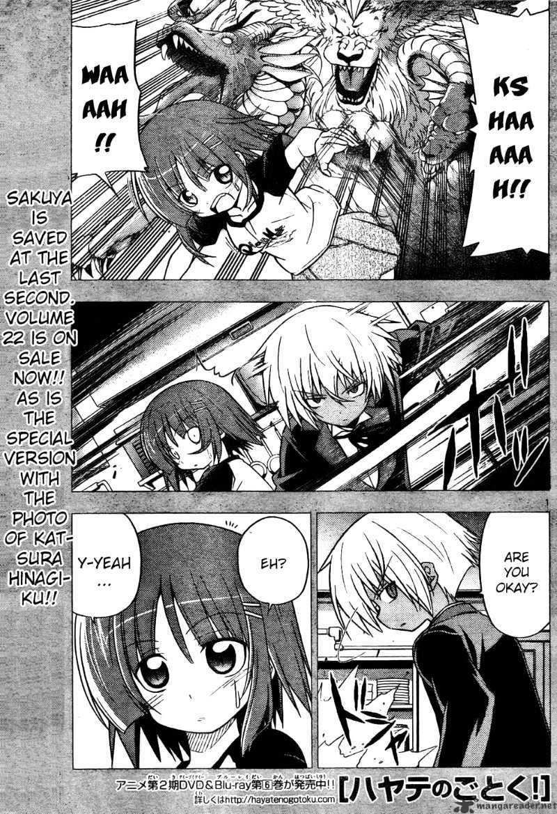 Hayate No Gotoku! Chapter 257 : Someone Loves You - Picture 1