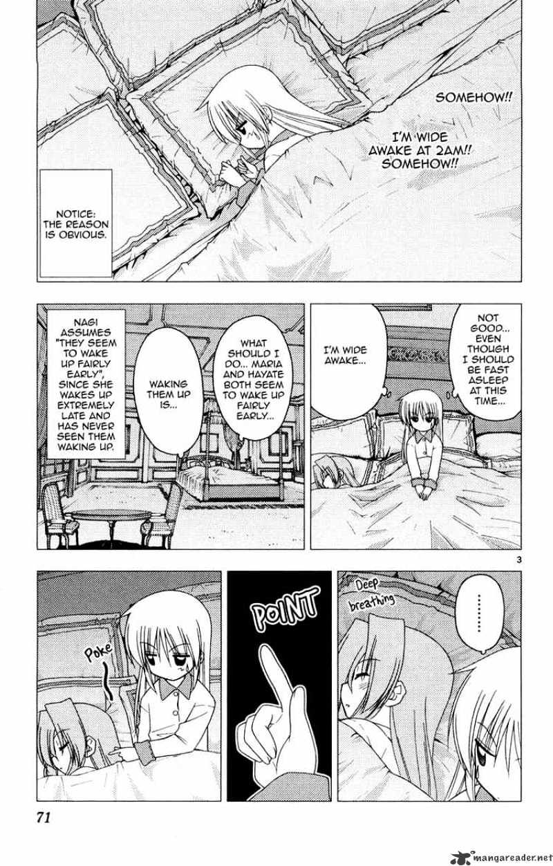 Hayate No Gotoku! Chapter 156 : I Can T Sleep At 2Am, I Ll Desroy The Door Because Of A Splinter - Picture 3
