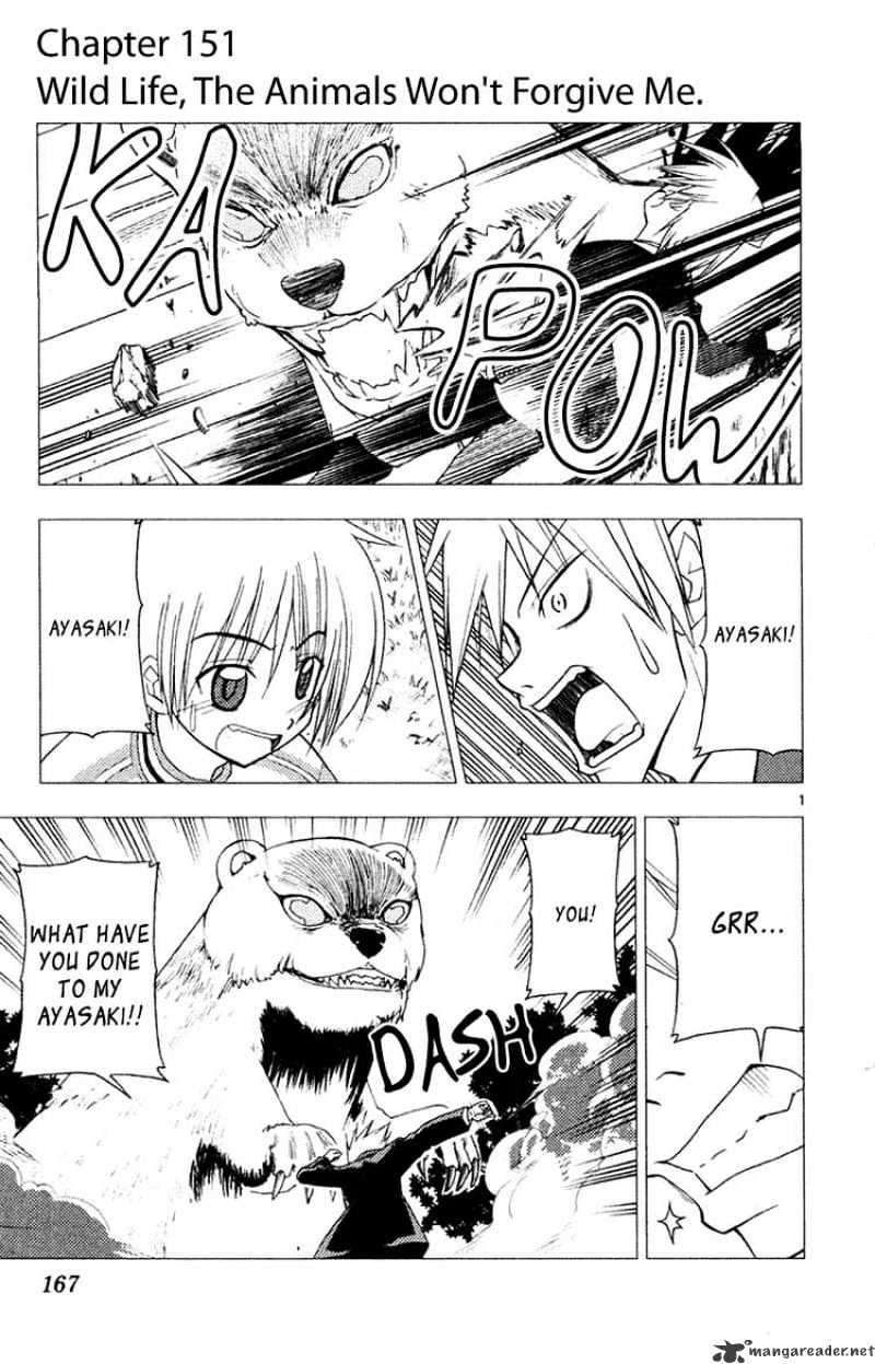 Hayate No Gotoku! Chapter 151 : Wild Life. The Animals Won T Forgive Me - Picture 1