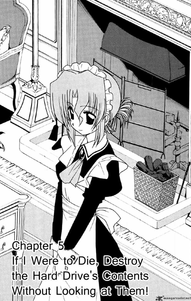 Hayate No Gotoku! Chapter 134 : If I Were To Die, Destroy The Hard Drive S Contests Without Looking At Them! - Picture 1