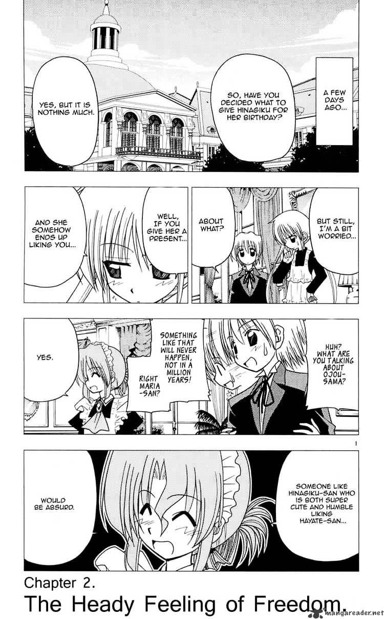 Hayate No Gotoku! Chapter 98 : The Heady Feeling Of Freedom - Picture 1