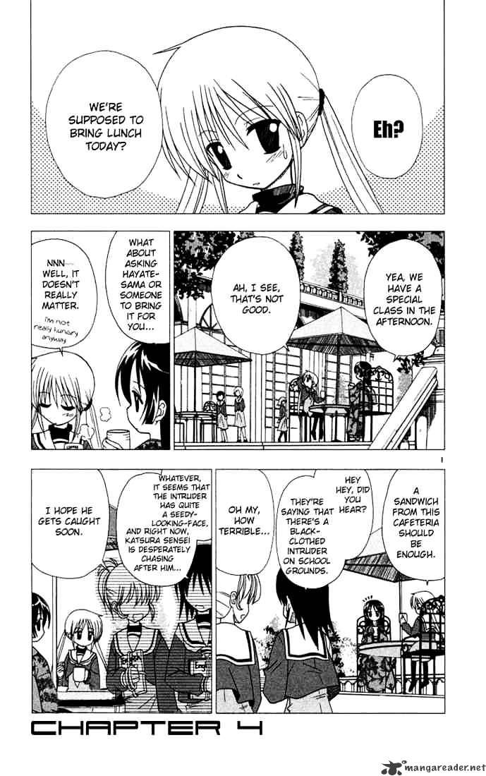 Hayate No Gotoku! Chapter 35 : Its Not Like Idiots, Smoke And Cats Like To Ascend To High Places - Picture 1