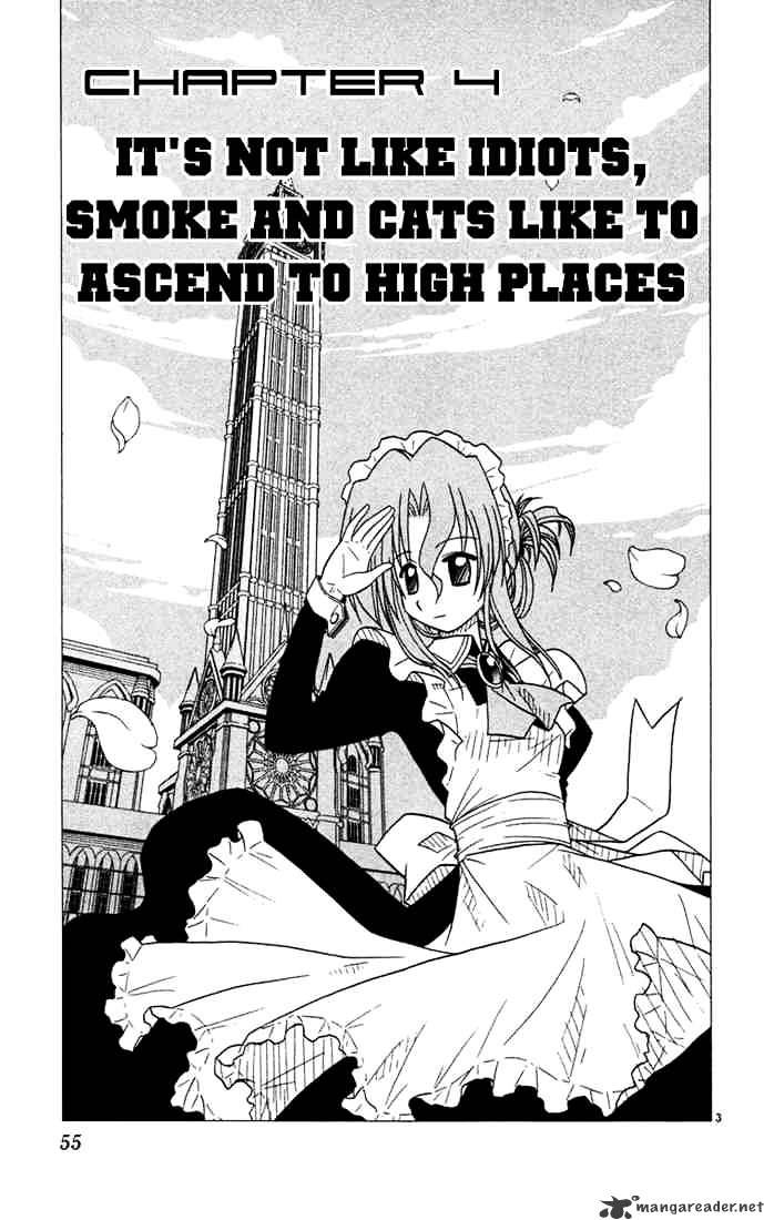 Hayate No Gotoku! Chapter 35 : Its Not Like Idiots, Smoke And Cats Like To Ascend To High Places - Picture 3