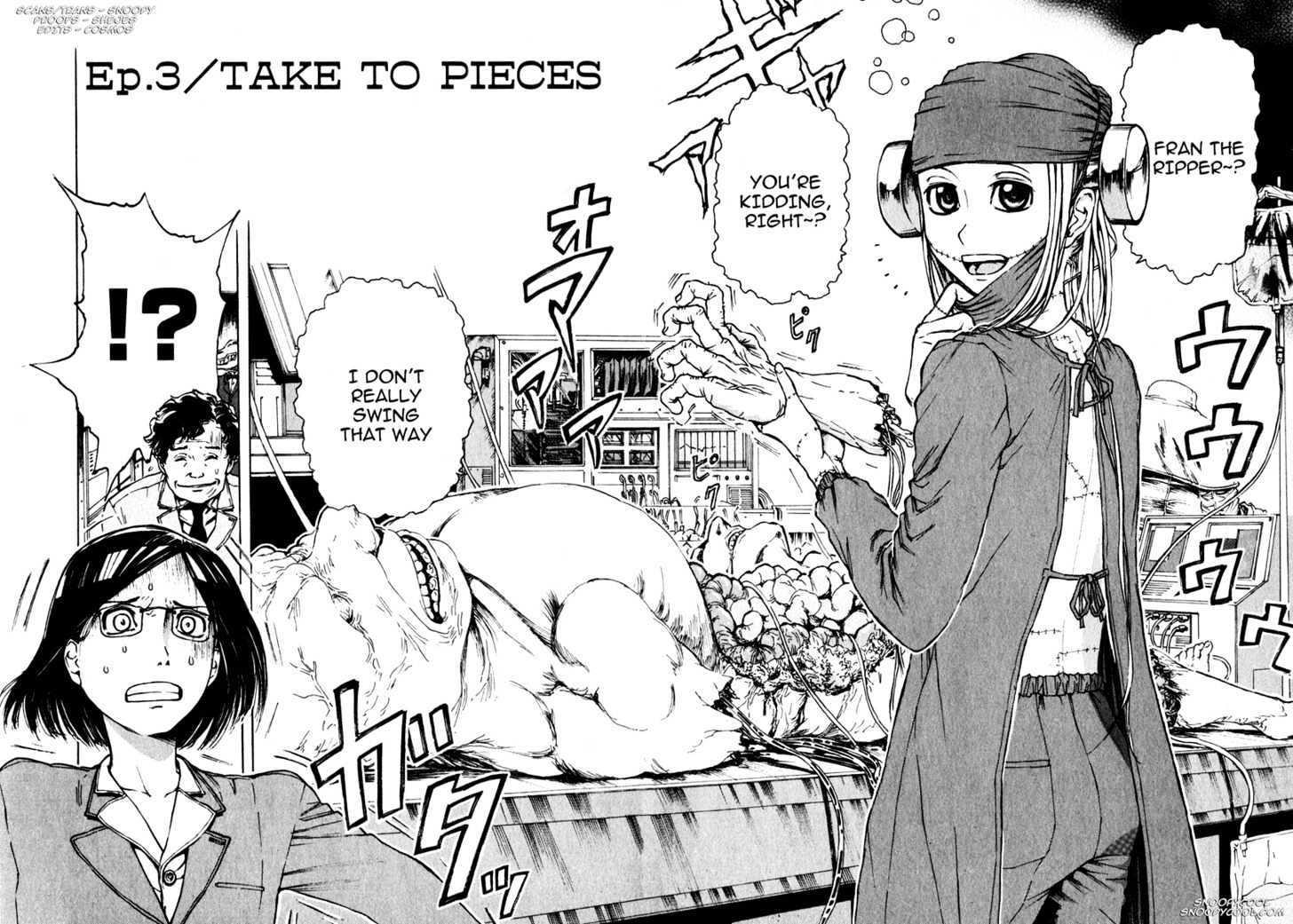 Franken Fran Vol.1 Chapter 3 : Take To Pieces - Picture 2