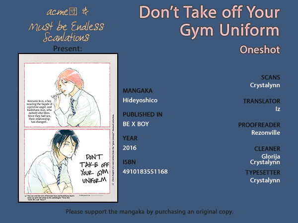 Gakuen Tengoku - Sore Wa Koi Desu Koizumi-Kun Vol.1 Chapter 4: Don't Take Off Your Gym Uniform - Picture 1