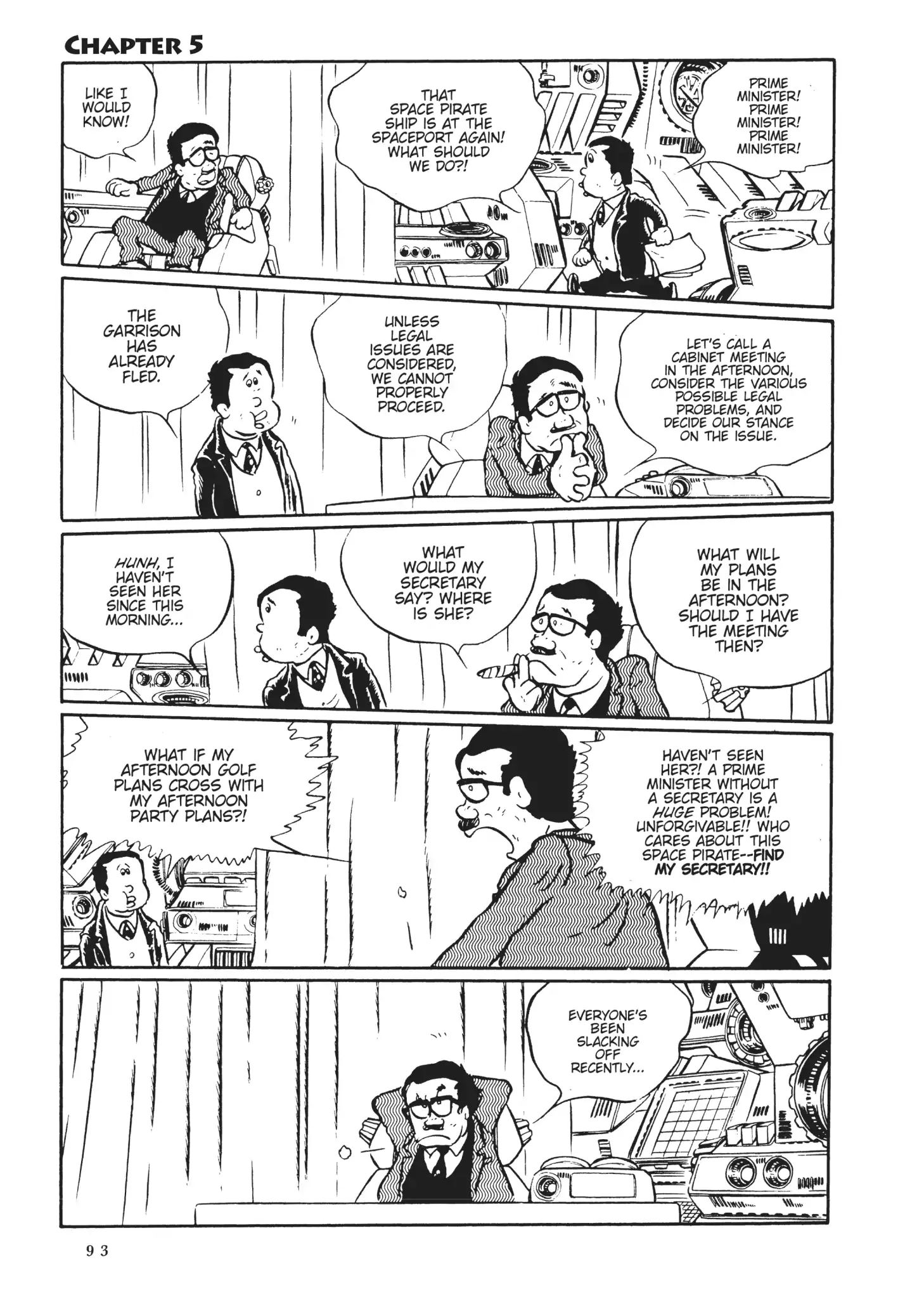 Uchuu Kaizoku Captain Harlock - Page 1