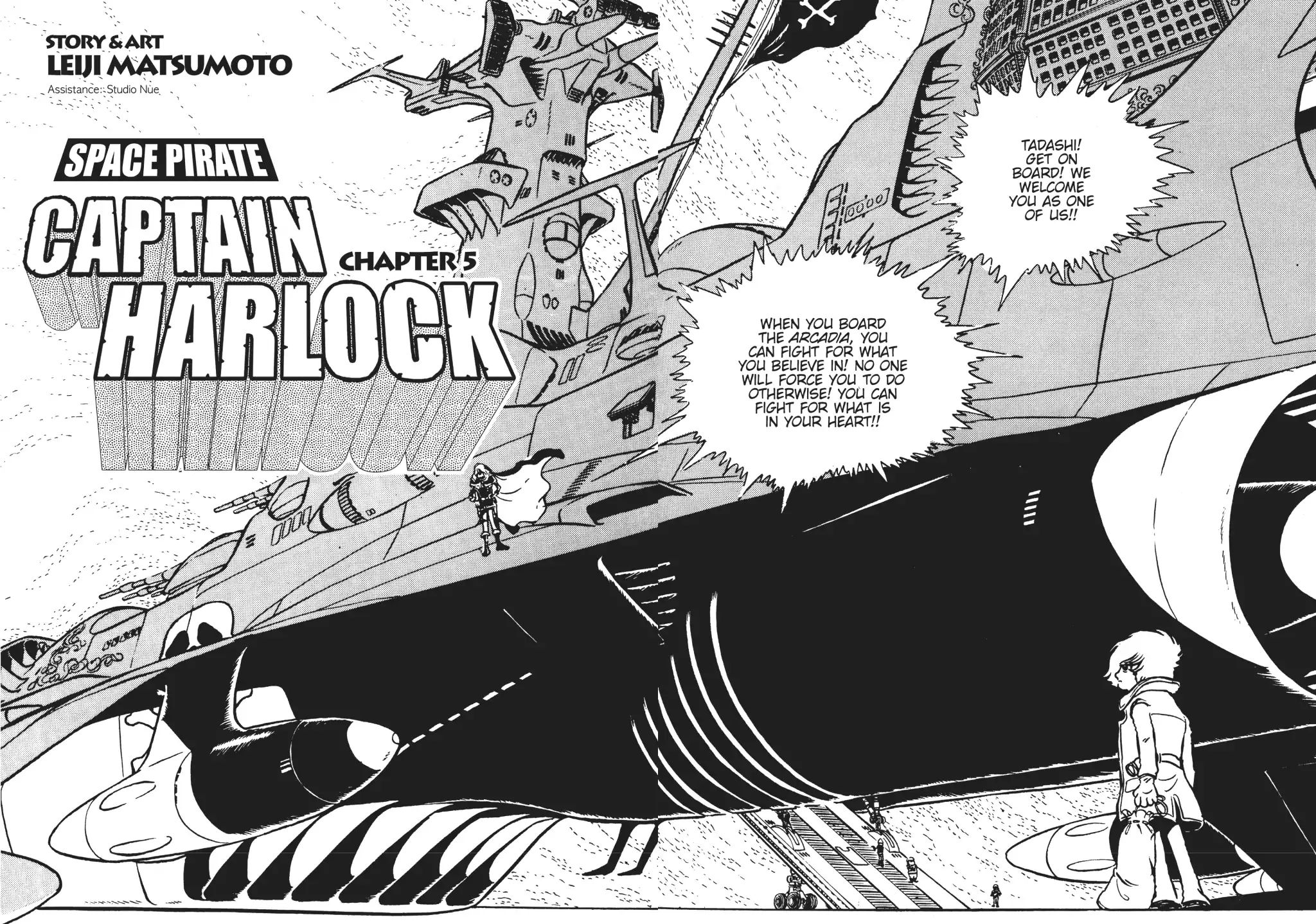 Uchuu Kaizoku Captain Harlock Vol.1 Chapter 5 - Picture 2