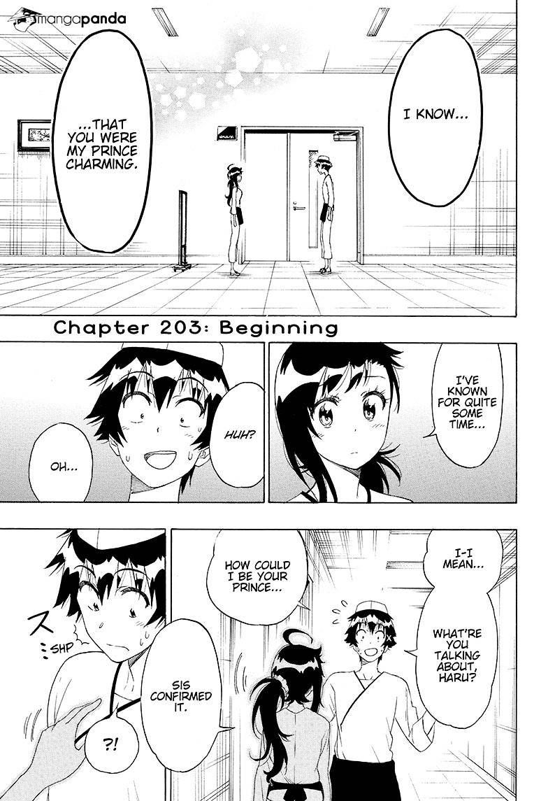 Nisekoi Chapter 203 - Picture 1