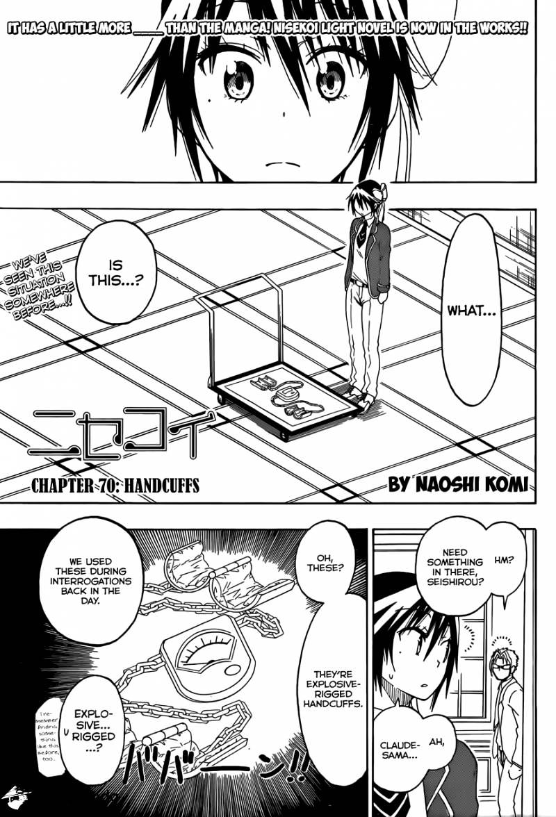 Nisekoi Chapter 70 - Picture 2