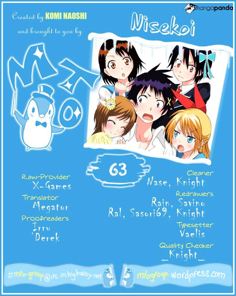 Nisekoi Chapter 63 - Picture 1