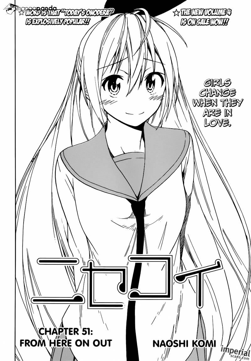 Nisekoi Chapter 51 - Picture 3
